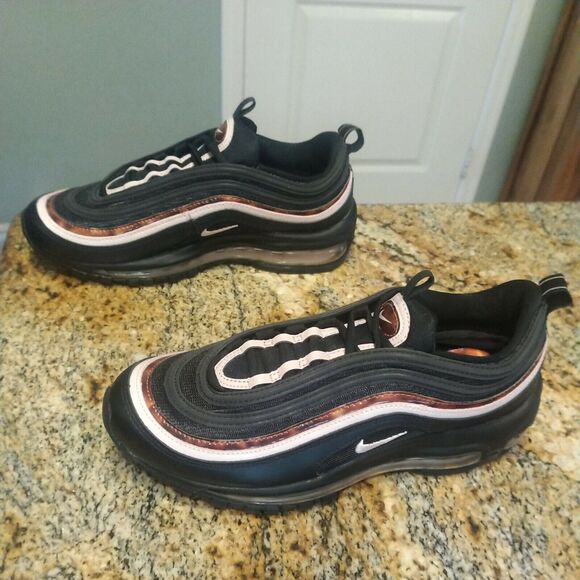 Nike Air Max 97 “Woodgrain” Black Barely Rose Women’s CU4751-001 Sz 8.5 US - Picture 4 of 12
